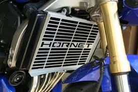 Cache radiateur en inox pour Hornet